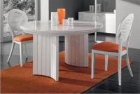 Стол Anversa glossy white